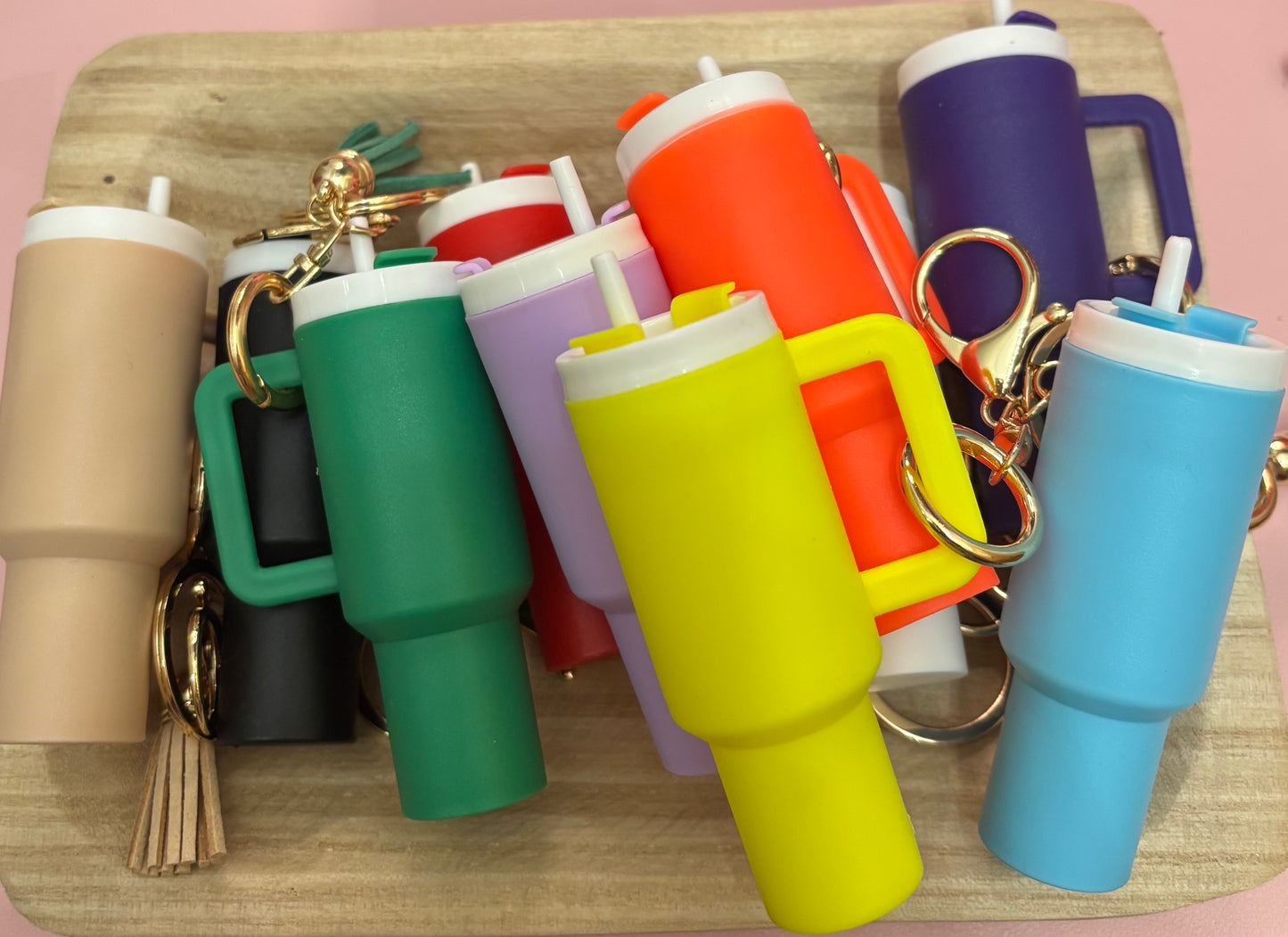 Mini cup keychain